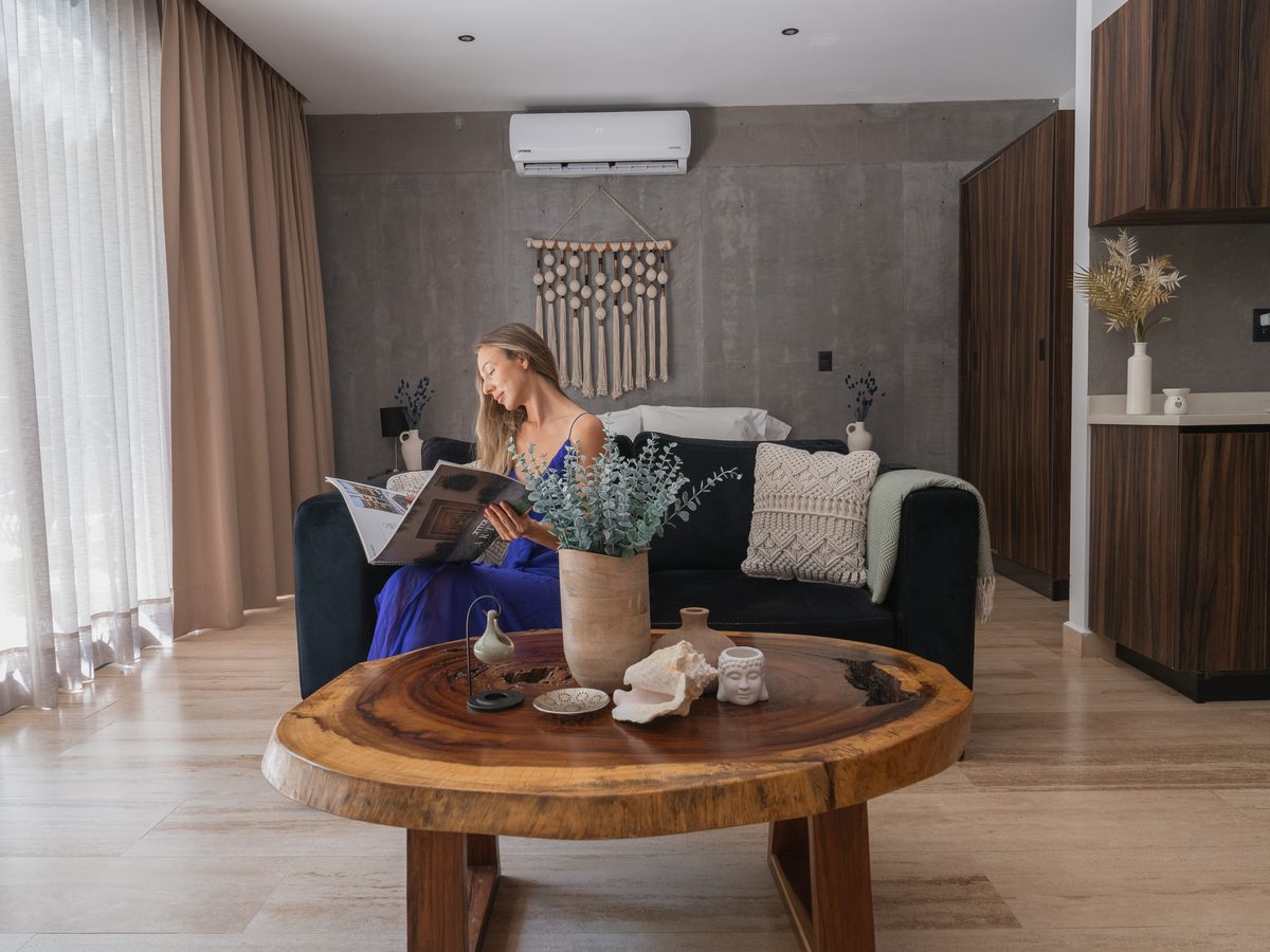 Luxury villa interior staging by Virestia