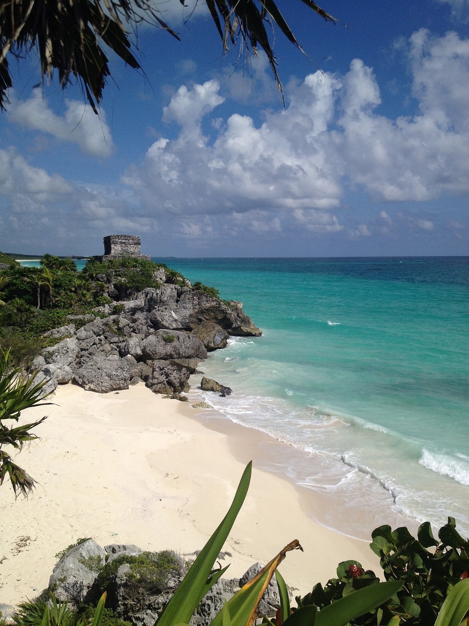 tulum, beach, turquoise